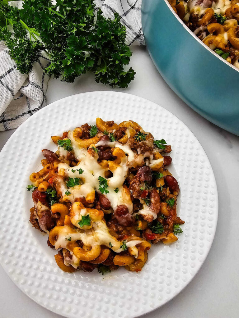 One skillet chili mac recipe