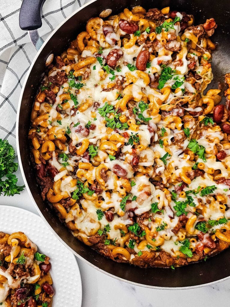 One skillet chili mac recipe