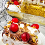 Banana split cake