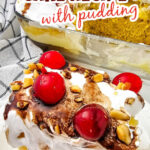 Banana split cake pin