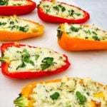 Boursin stuffed mini peppers pin