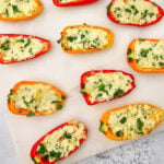 Boursin stuffed mini peppers pin