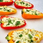Boursin stuffed mini peppers