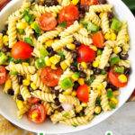 Cowboy caviar pasta salad pin