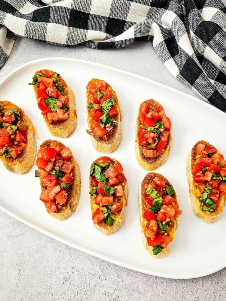 Fresh Garden Bruschetta
