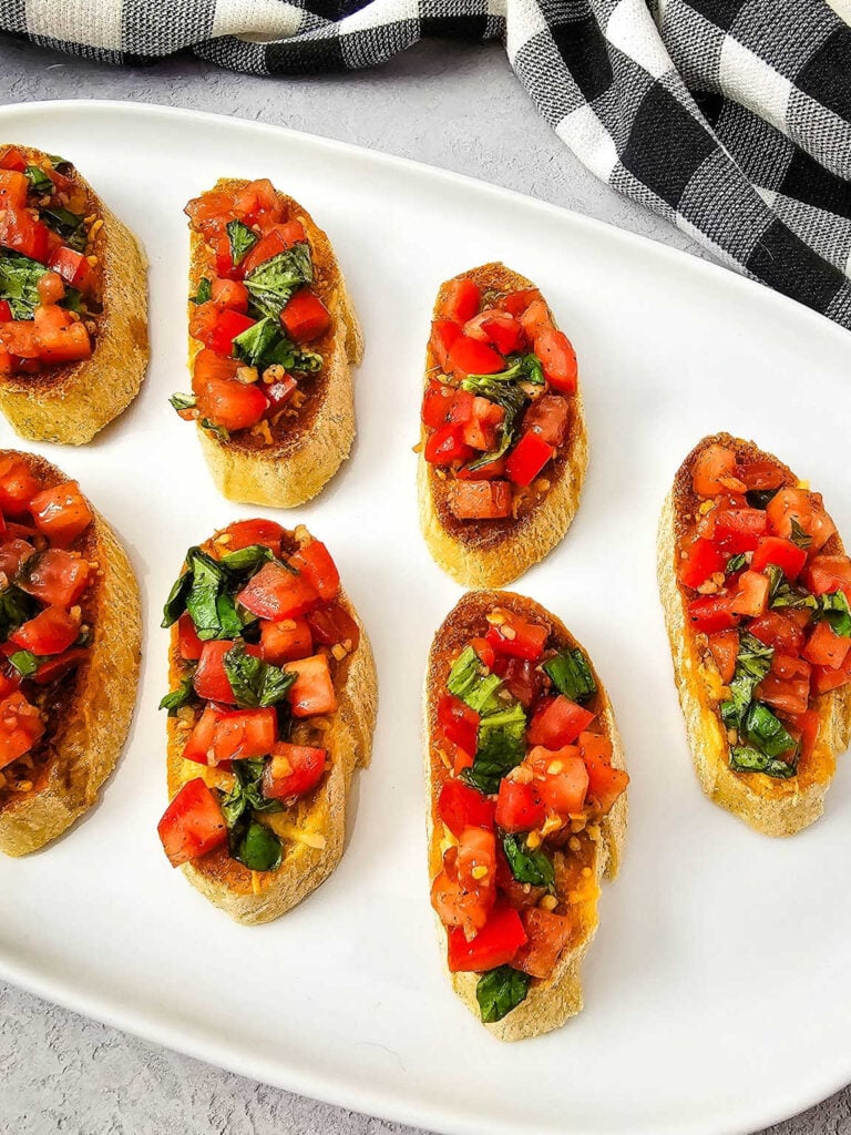 Fresh Garden Bruschetta