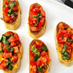 Fresh Garden Bruschetta pin