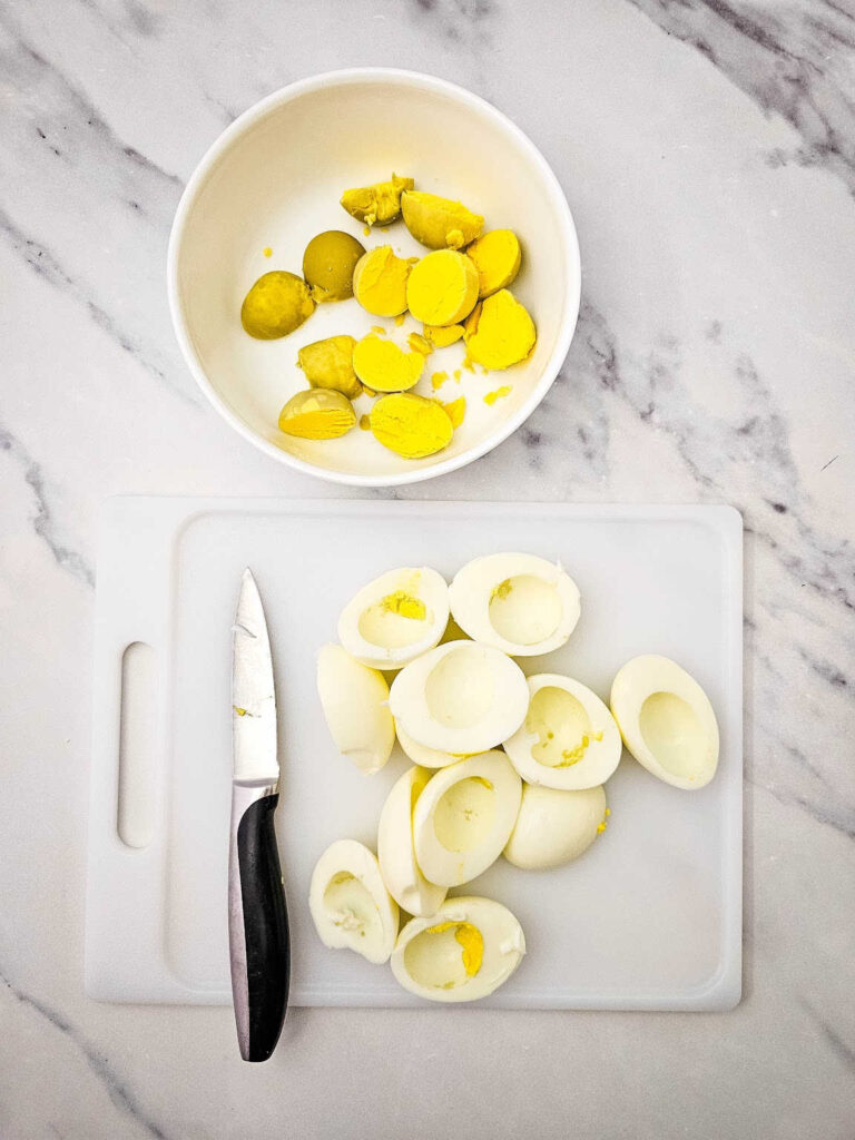 Deviled Egg Potato Salad process 3