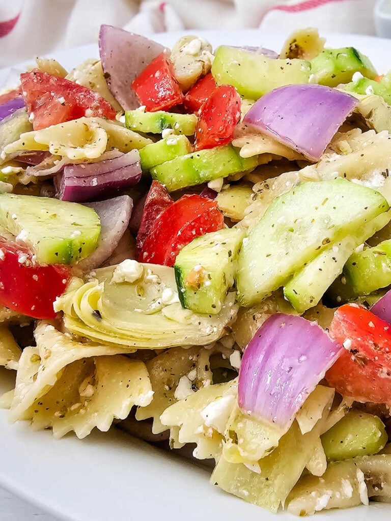 Greek pasta salad