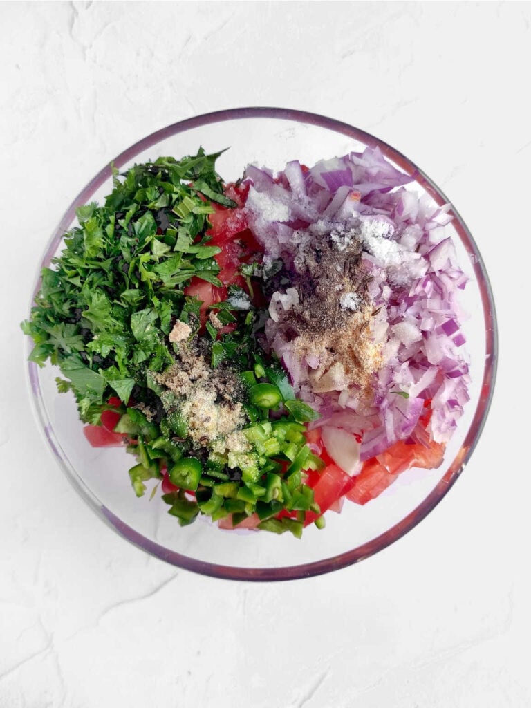 Pico de Gallo process 3