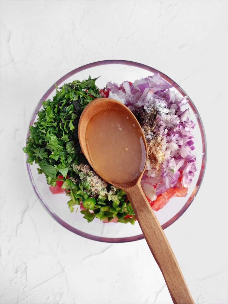 Pico de Gallo process 4