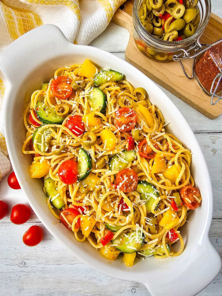 Summer spaghetti salad