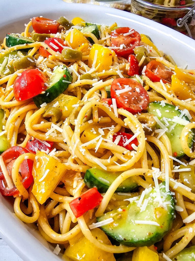 Summer spaghetti salad