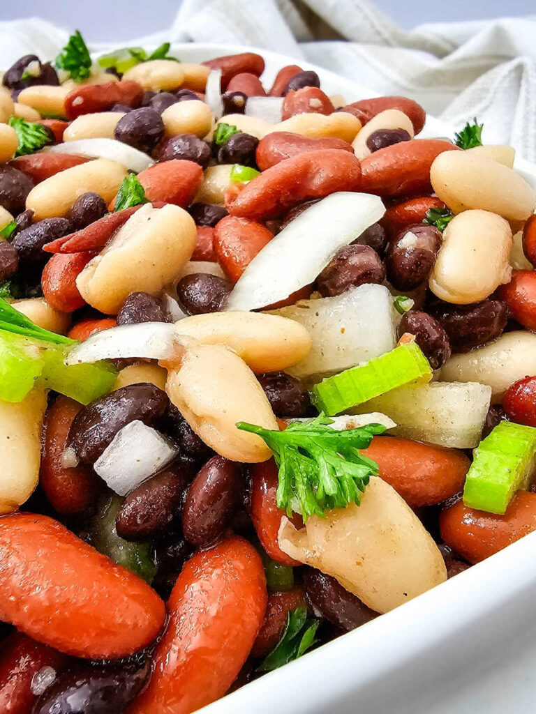 Three bean salad