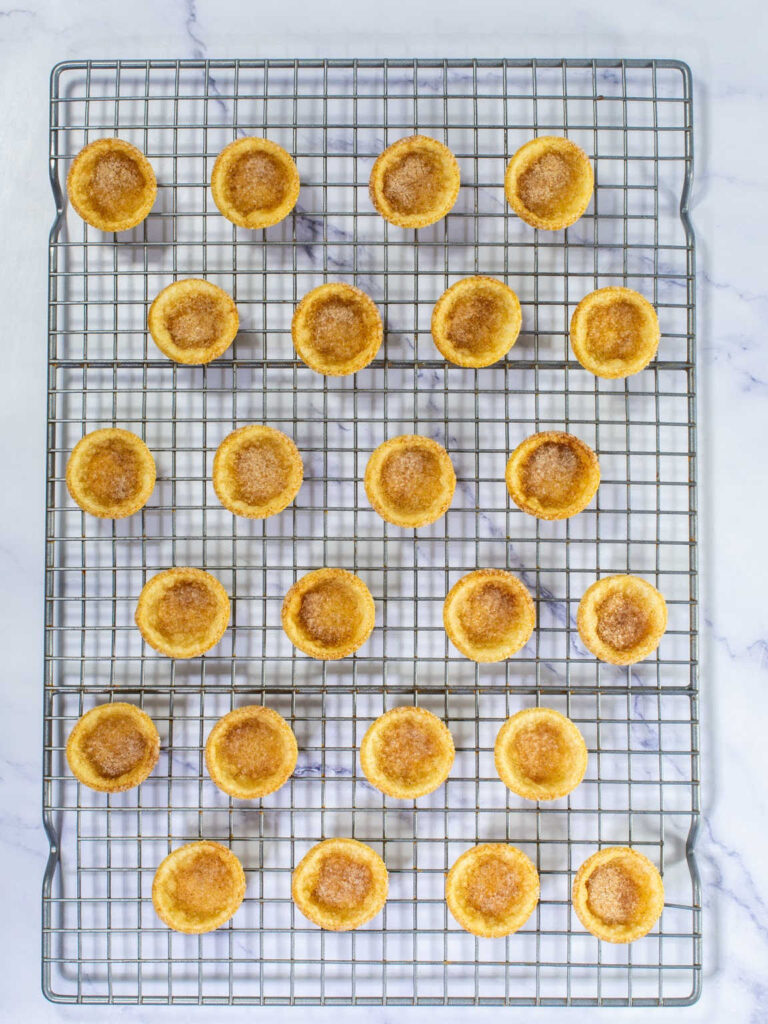 Caramel apple tartlets process 7