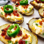 Jalapeno popper potato skins