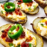 Jalapeno popper potato skins pin