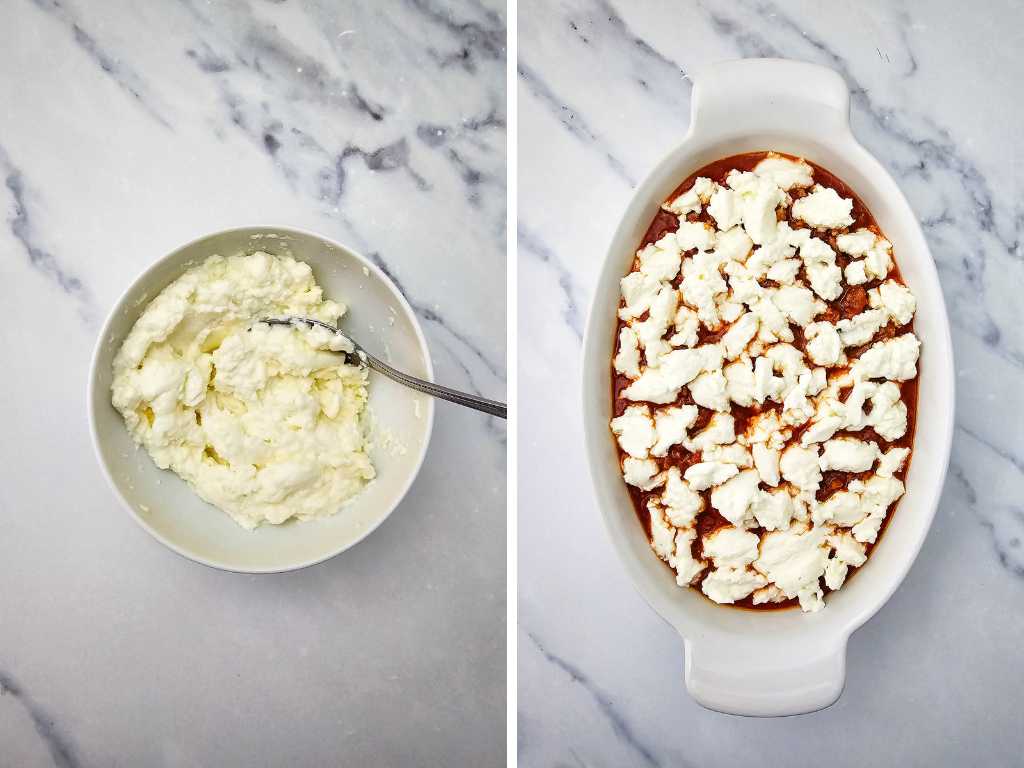 Lasagna dip recipe process 5