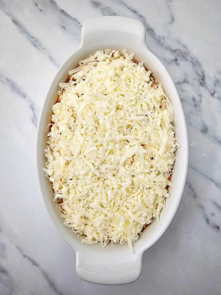 Lasagna dip recipe process 6