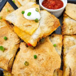 Sheet Pan Tex Mex Quesadillas