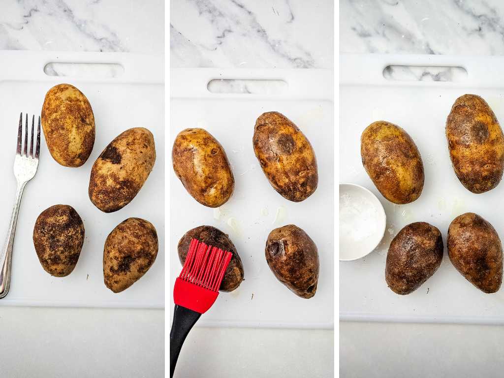 Taco potato skins process 3