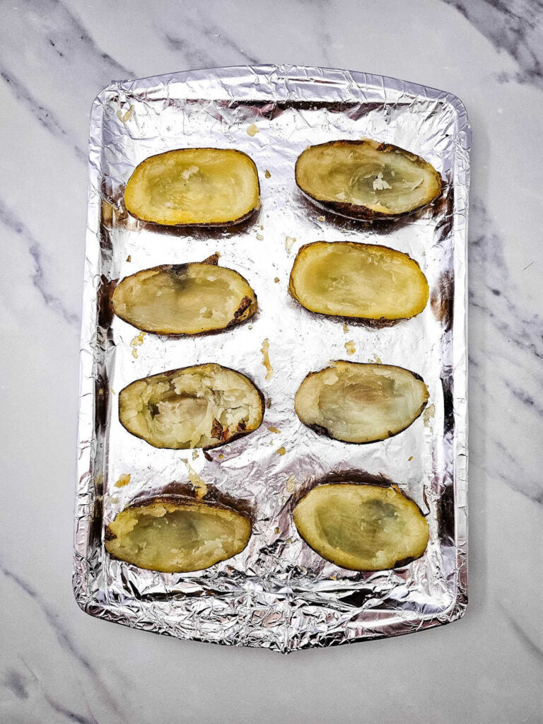 Taco potato skins process 8