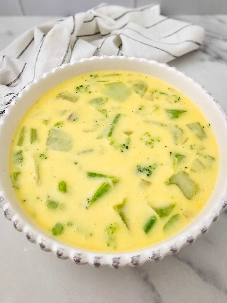 Broccoli Cheese Soup with Velveeta