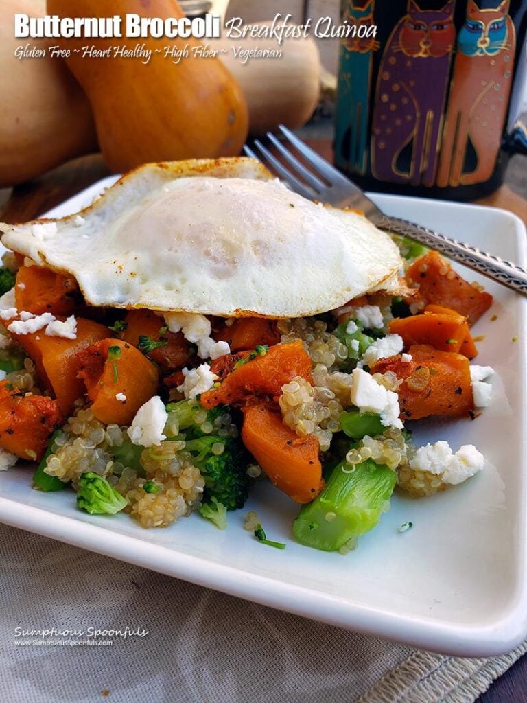 Butternut Broccoli Breakfast Quinoa