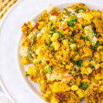 Chicken and stuffing pot pie casserole