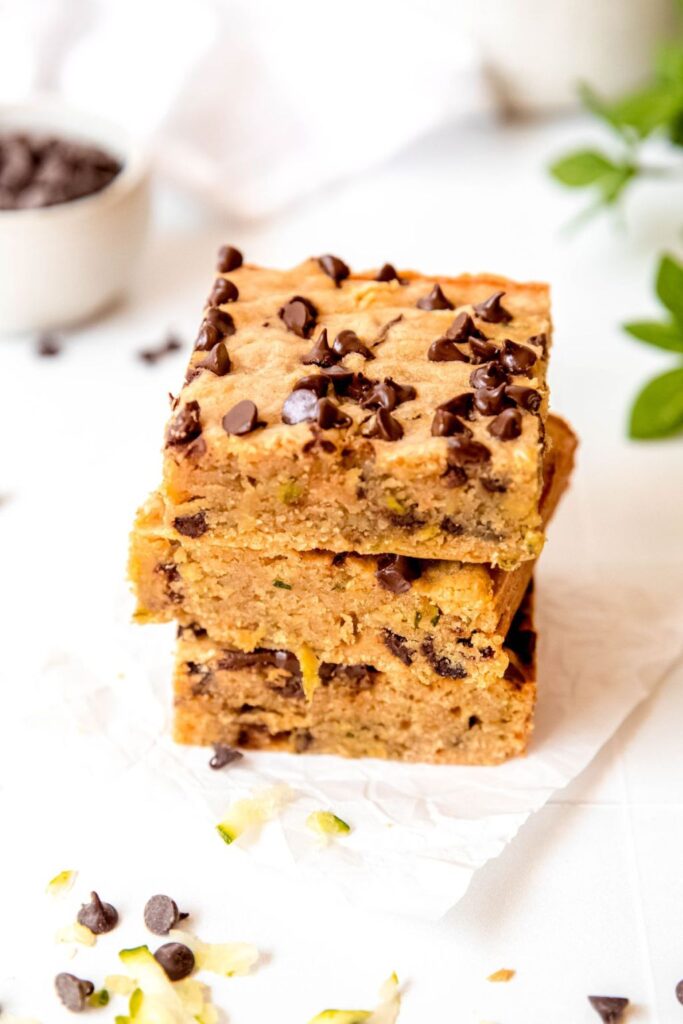 Chocolate Chip Zucchini Bars