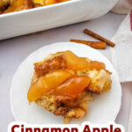Cinnamon Apple French Toast Casserole pin