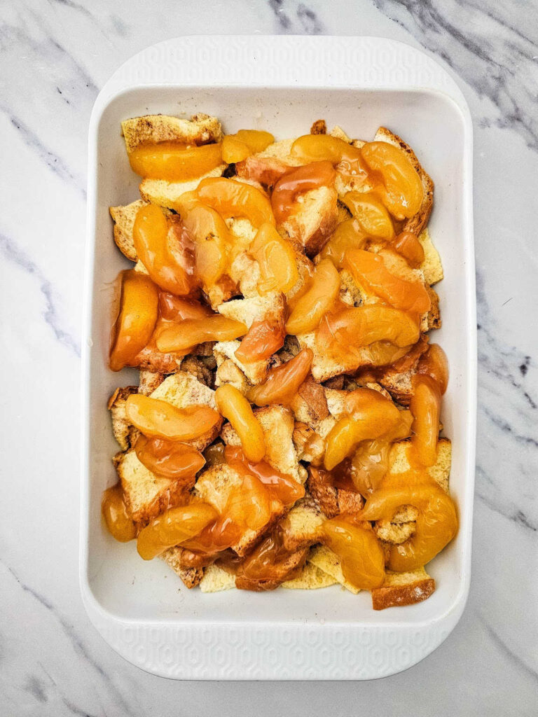 Cinnamon Apple French Toast Casserole process 5