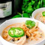 Crockpot chicken tortilla soup pin