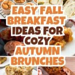 Fall breakfast recipes pin