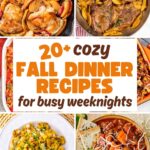 Fall dinner recipes pin