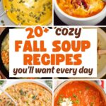 Fall soup recipes pin