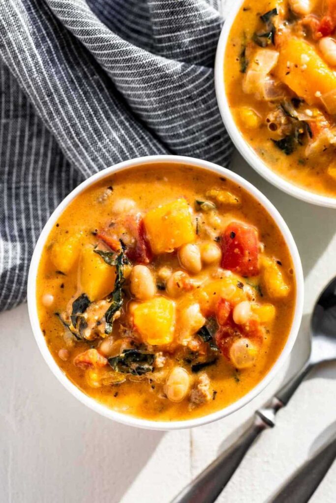 Italian Sausage Butternut Squash Soup