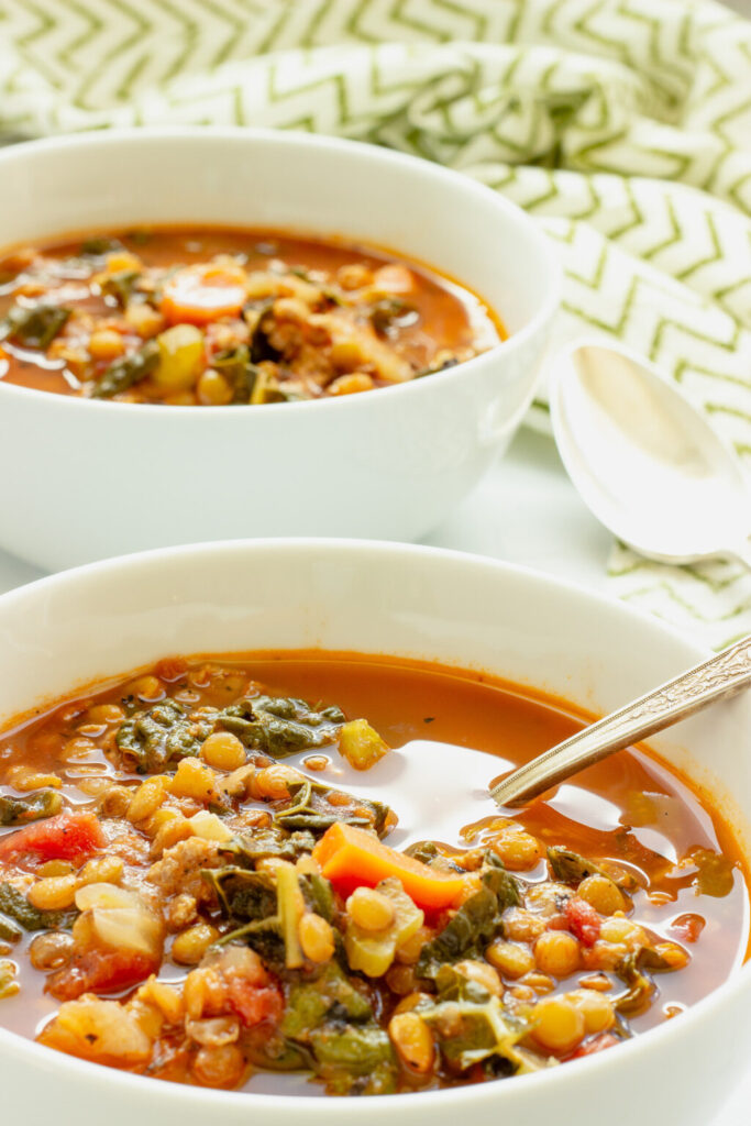 Italian Sausage and Lentil Soup
