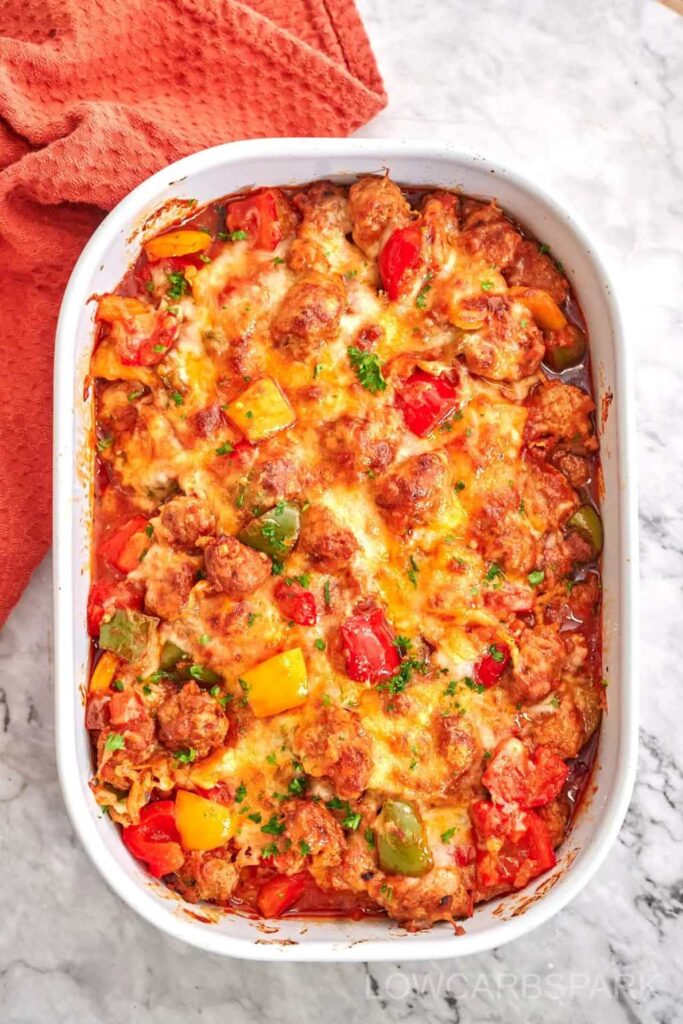 Italian Sausage and Pepper Casserole