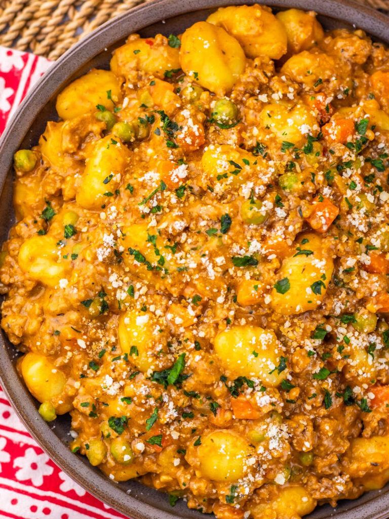 One Pan Gnocchi Shepard’s Pie