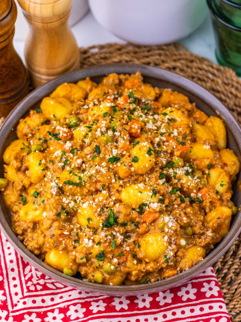 One Pan Gnocchi Shepard’s Pie