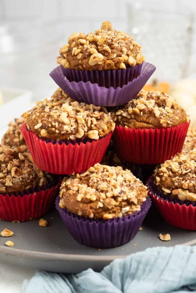 Pumpkin Hazelnut Muffins