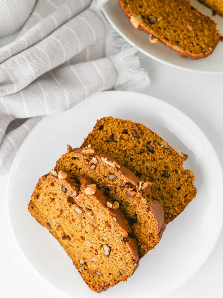 Pumpkin banana bread