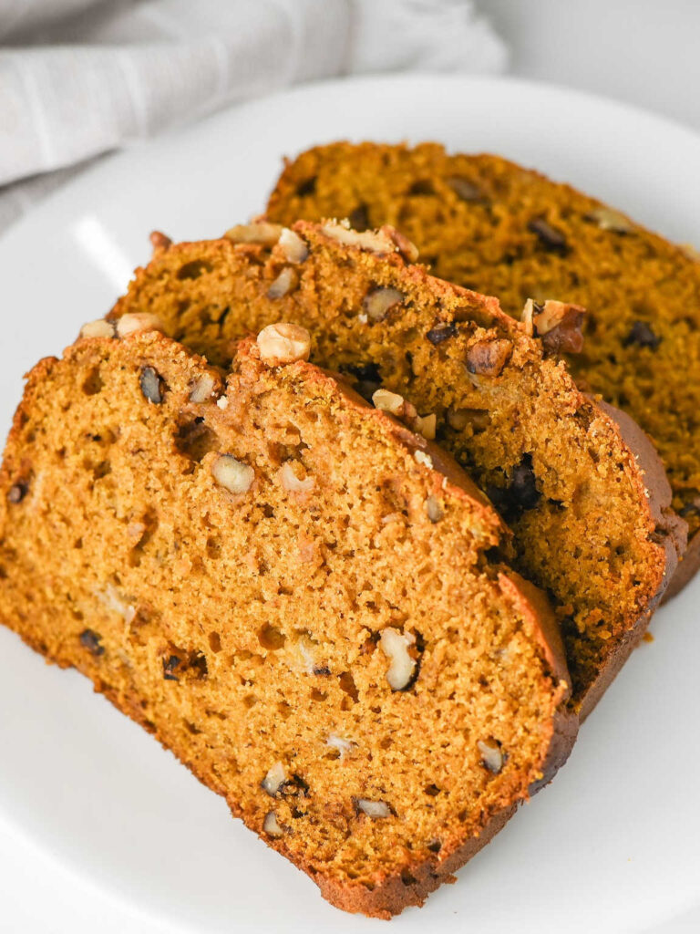 Pumpkin banana bread