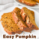 Pumpkin banana bread pin