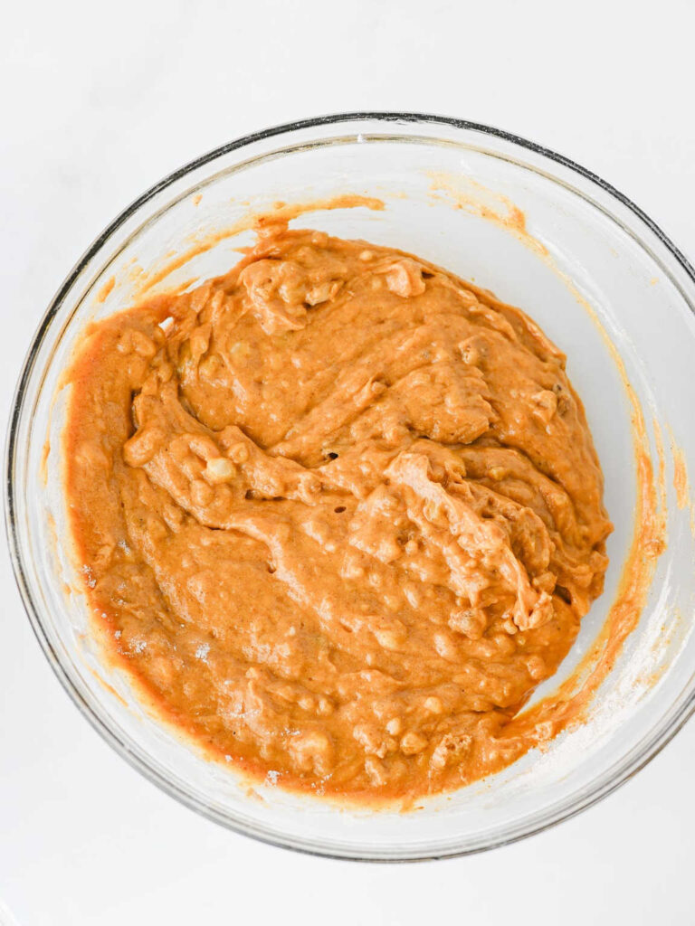 Pumpkin banana bread process 6