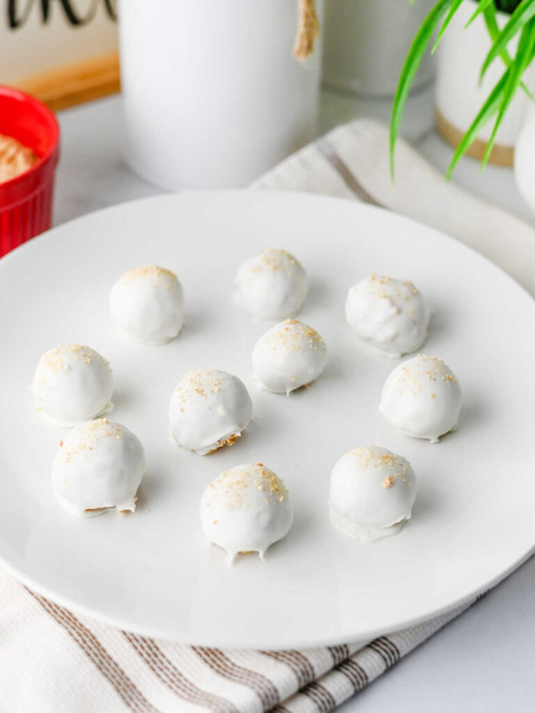 Pumpkin pie truffles