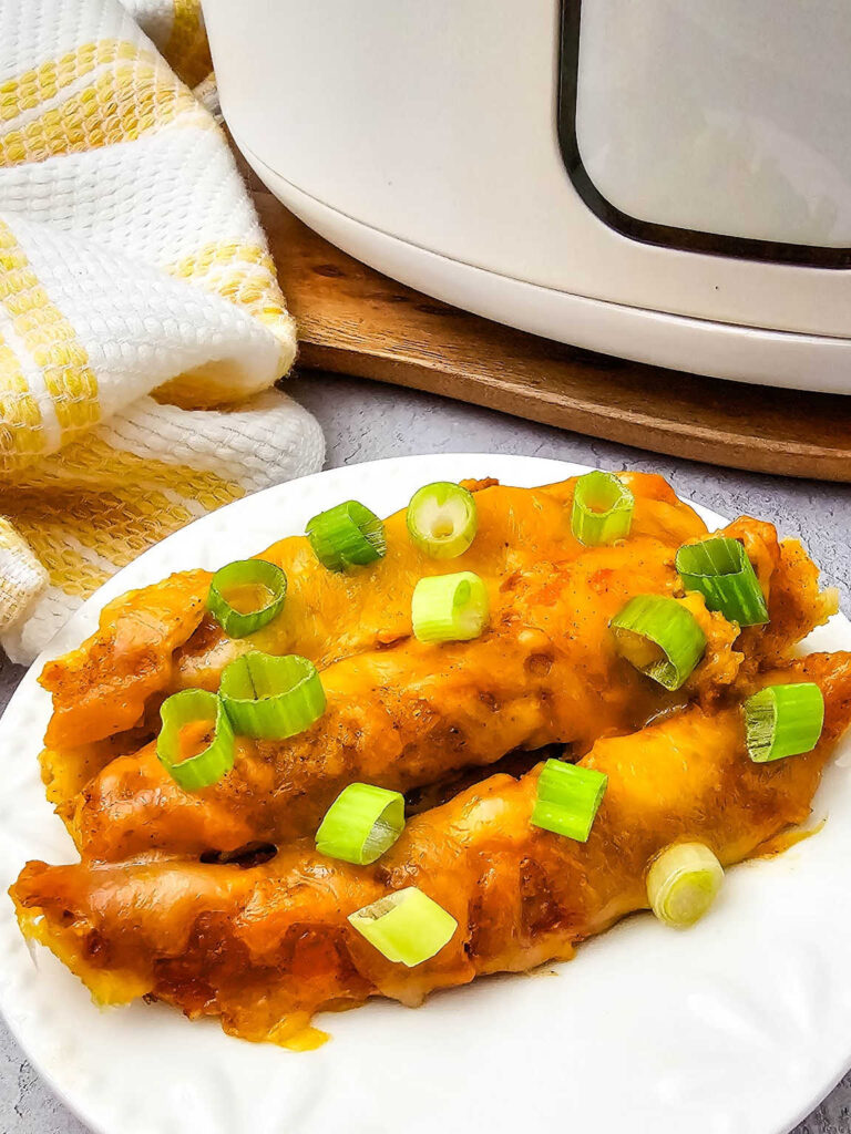 Slow cooker lazy enchiladas