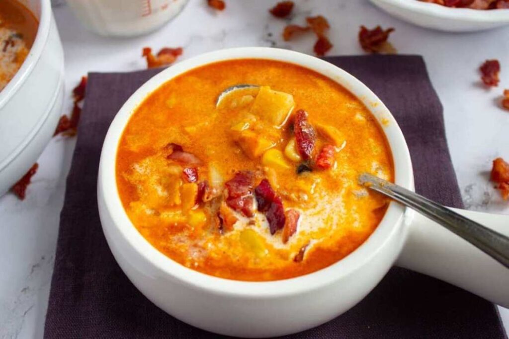 Sweet potato black bean soup