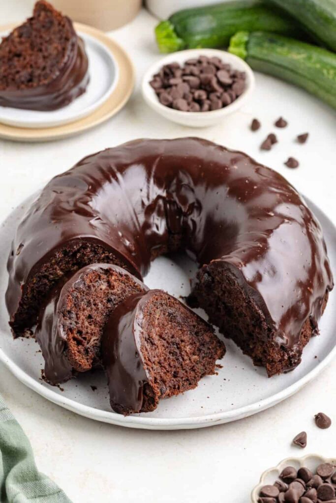Zucchini Chocolate Bundt Cake